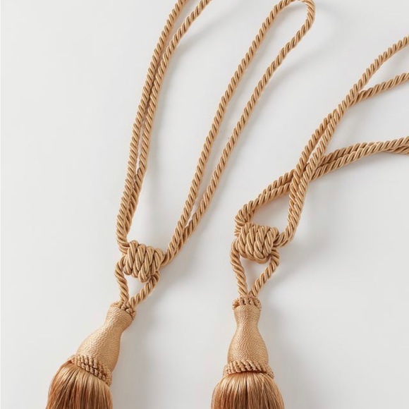 2 Pack Tiebacks with Tassels - Picture 1 of 6
